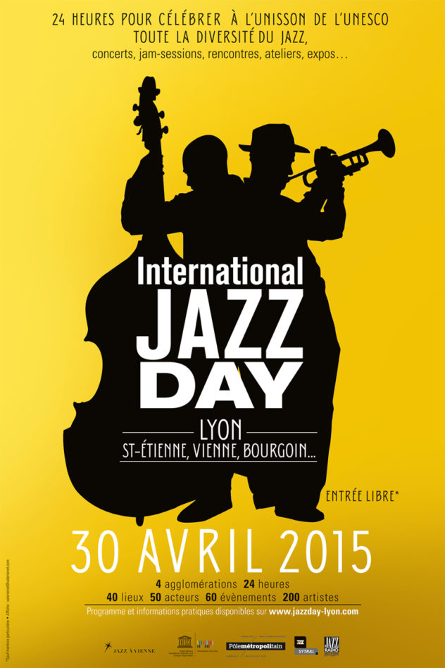 International Jazz Day affiche Lyon 2015