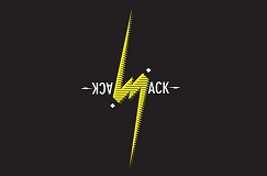 Logo jack jack fond noir