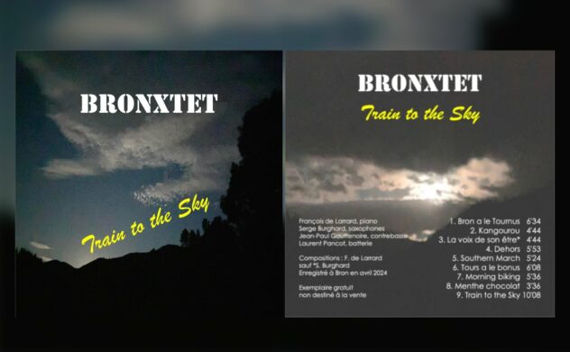 Jaquette du CD Train to the Sky (Bronxtet, 2024)